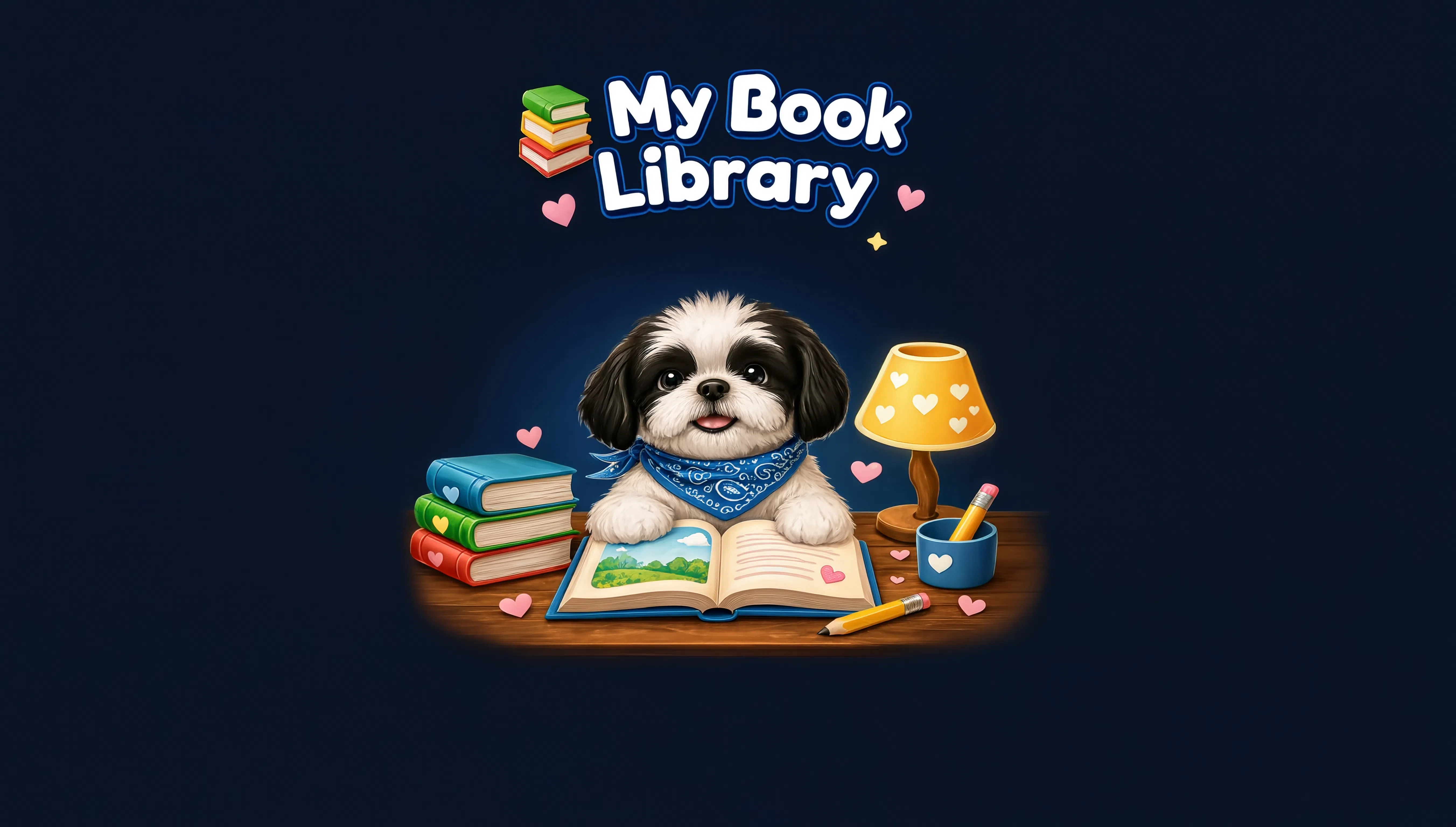 My Book Library - Huggy